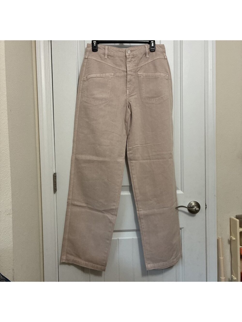 Unpublished Jeans RUMI High Rise Very Pale Dusty Pink 30” x 32” Rise Is 12”